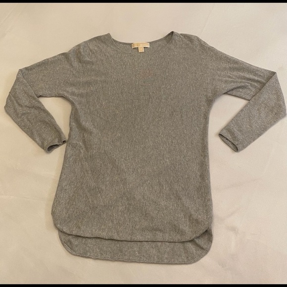 MICHAEL KORS Lightweight Knit Sweater Grey Size XS - Picture 1 of 6